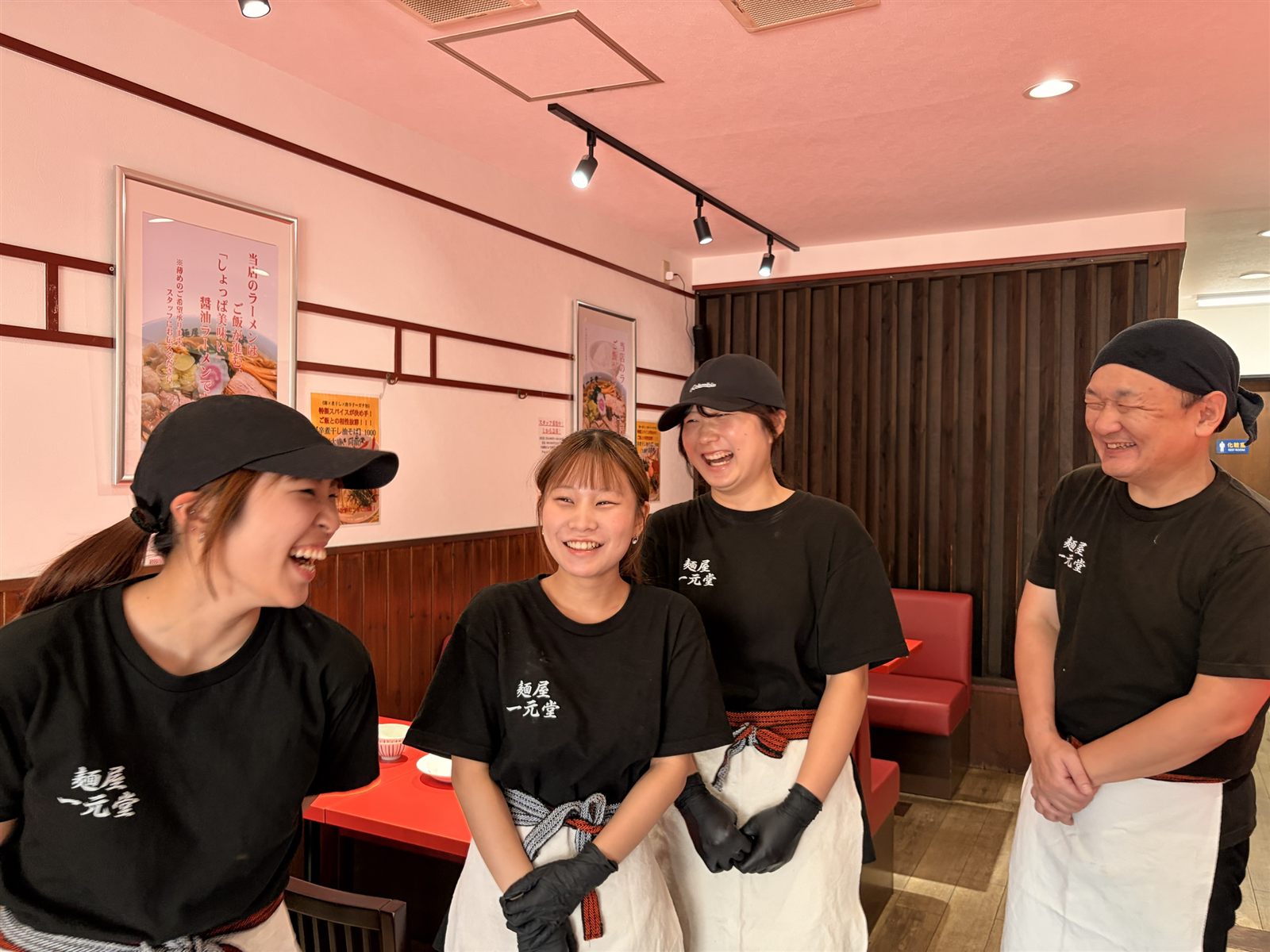 麺屋 一元堂のスタッフ